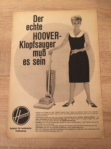 Vintage orig werbung reklame - ,