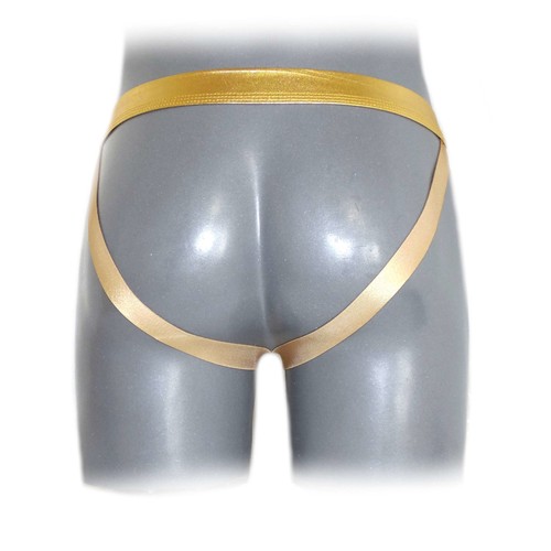 Metallic bulge pouch men jocks - metallic,