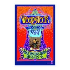 Woodstock 1969 Buntes Festival