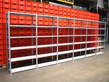 Dexion HI280 Fachbodenregal Stahlregal Lagerregal Kellerregal Tiefe 400mm