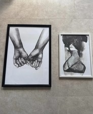 2 DESENIO Wandbilder 30x40 / 21x30 cm Poster Wandposter Bild Wanddeko