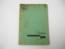 Porsche AP18 AP22 Standard Schlepper Ersatzteilliste Ersatzteilkatalog 1959