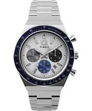 Timex Q Sport Silber Herren