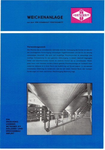 Ddr prospekt weichenanlage - prospekt,