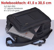 SEHR HOCHWERTIGE NOTEBOOKTASCHE TROLLEY DICOTA FÜR NOTEBOOK BIS 17" 43cm 41x31cm