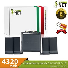 Akku kompatibel mit Mac Book Pro 13\" 1819 1706 13,2 14,2 11,41V
