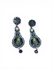 Exquisite art glass earrings - glass,