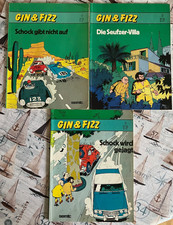 3 Hefte GIN & FIZZ Semic Verlag 1983 Nr. 4, 5 und 6