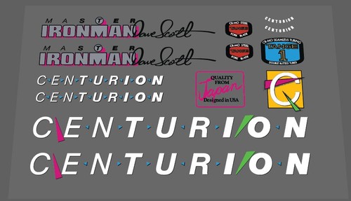 Centurion ironman aufkleber - centurion,
