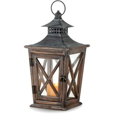 Holzlaterne, Kerzenlaterne