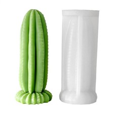 1 x Kaktus-Kerzenform