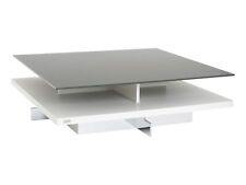 **Edler Hülsta CT90 Couchtisch - weiß - mit Schublade in Eiche Anthrazit - NEU**