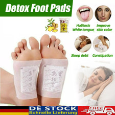 150PC Fusspflaster Entgiftung Bambus Foot Pads Vitalpflaster Entschlackung 