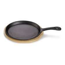 Echtwerk Servierpfännchen "Rund" Gusseisenpfanne Grillpfanne Bratpfanne Pfanne