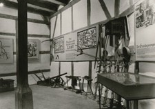 14-457 Ansichtskarte Schönfels Lichtentanne Burgmuseum Ausstellungsraum 6 DDR