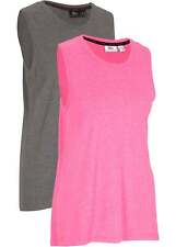 Sport-Longtop 2er Pack Gr. 40/42 Grau Pinklady Damen Long-Top Shirt Bluse Neu*