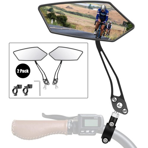 Fahrradspiegel echtglas - hd,