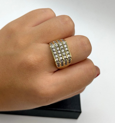 925 silber ring vergoldet - 925,