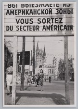 Berlin 1948 - Gedächtniskirche Ruine Kriegsschäden amerikanischer Sektor - Foto