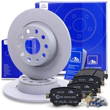 ATE BREMSSCHEIBEN Ø272+BELÄGE HINTEN FÜR SEAT LEON 5F SKODA OCTAVIA 3 VW CADDY 4