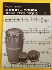 Bongo and Conga Drum Technique, Progressive Steps, Ted Reed