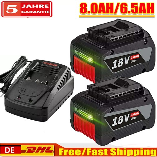 Für bosch 18v 0ah akku - für, 8,0ah