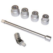 Stecknuss Satz 1/2" 6-tlg