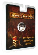 Jack sparrow button ring - sparrow,