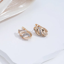 Elegante Damen Ohrringe Creole