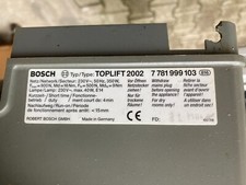 Bosch toplift 2002 - bosch,