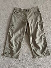Hickory Outdoorhose Damen Gr. 40 grün khaki 3/4 Hose