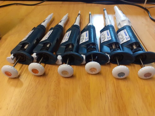 Gilson pipetman pippeten set - pipetman,