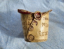 Weinflaschenhalter Keramik