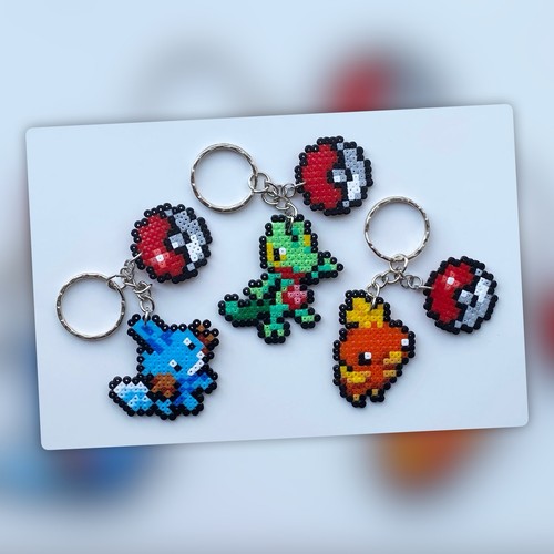 Mudkip torchic treecko - torchic, set