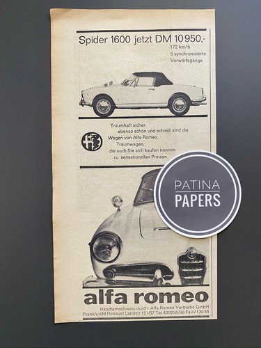 1964 alfa romeo - 1964, spider