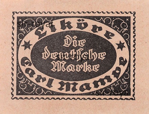 Carl mampe liköre - mampe, 1924