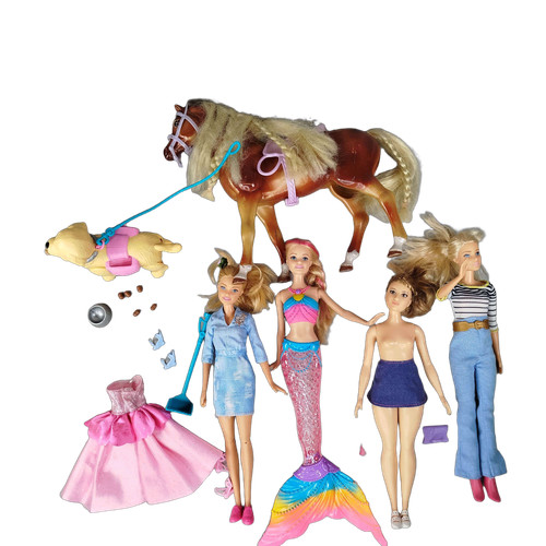 Mattel bundle barbie set von - mattel,