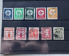Deutsches Reich  Hitler  Set Stamp Dienstmarke Stadt Berlin