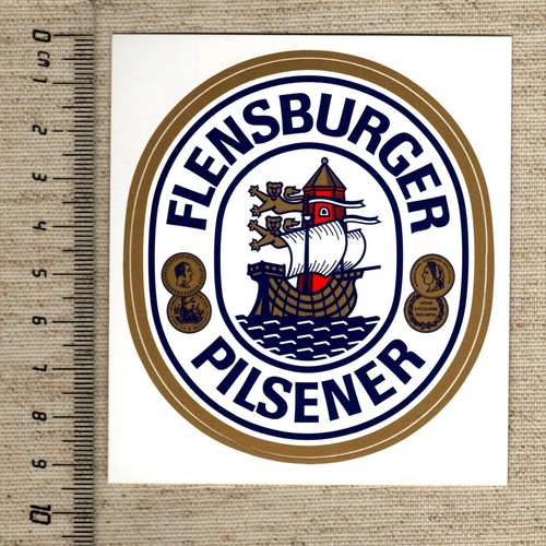 Aufkleber sticker flensburger - aufkleber/sticker,