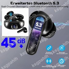 In Ear Kopfhörer Kabellos Bluetooth Kopfhörer Lärmreduzierung Wireless Ohrhörer