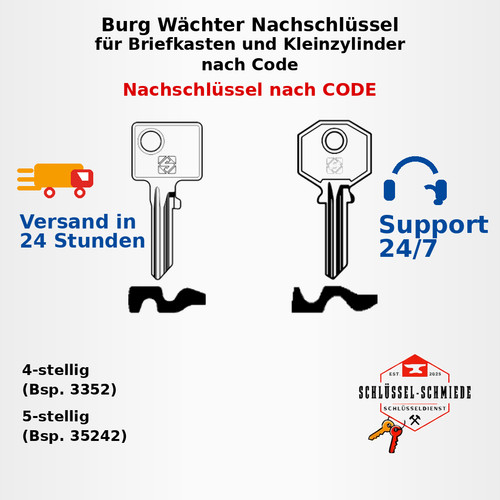 Burg wächter nachschlüssel - burg,