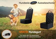 Hunde Autositz - Hochwertiger Auto Hundesitz für kleine bis mittlere Hunde
