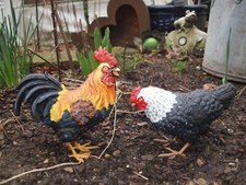 Huhn hahn deko figur - huhn,
