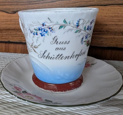 Antike tschechisch tasse - antike,