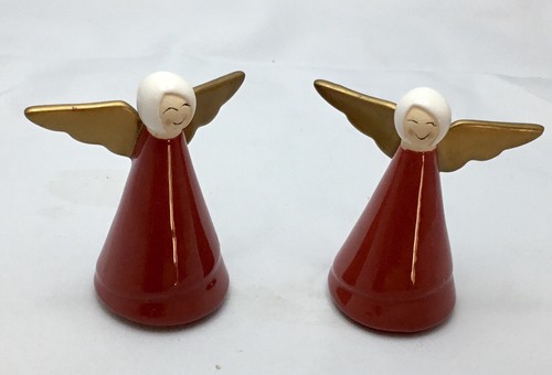 Vintage keramik engel 2er - keramik, set