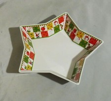 Weihnachten v. Hutschenreuther , Sternschale Ø ca. 26 cm , Höhe 5 cm