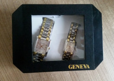 NEU   GENEVA Duo Armbanduhr
