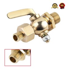 Messing Benzinhahn 1/8"-1/4" Kraftstoffhahn Passend für Vintage Motorräder