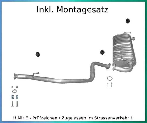 Auspuffanlage für suzuki - auspuffanlage,