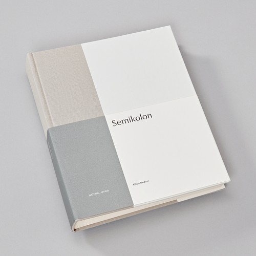 Semikolon album medium natural - album,